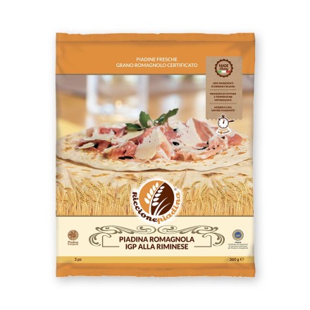 Offerta Piadina Romagnola IGP alla riminese