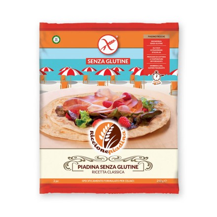 Piadina Senza Glutine Fresca - 2pz 250g