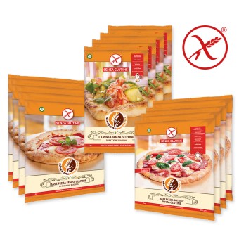 Degustazione Pizza e Pinsa Senza Glutine - Prodotti Freschi - Spedizione gratuita
