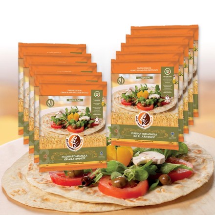 Offerta Piadina Romagnola IGP con olio EVO