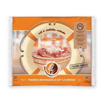 Piadina Spessa Fuori Frigo - 3pz 450g